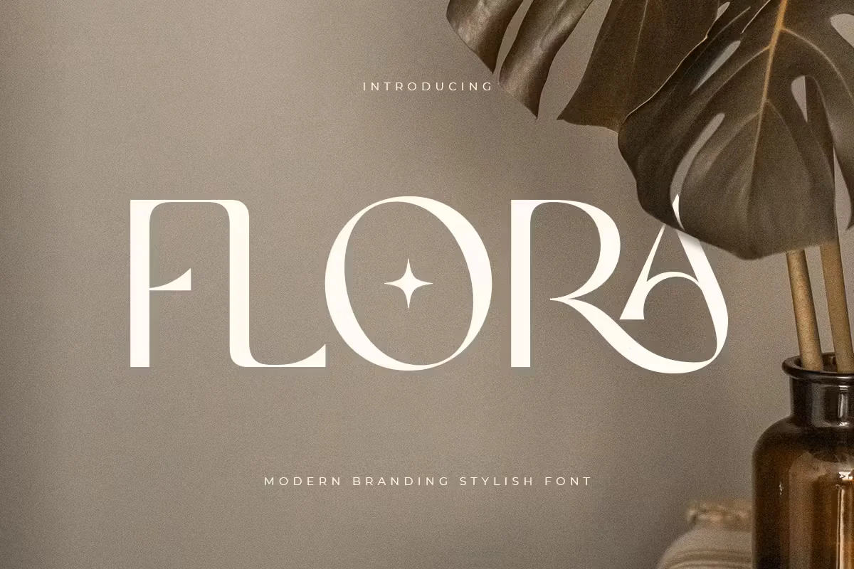 Flora - Modern Branding Stylish Font