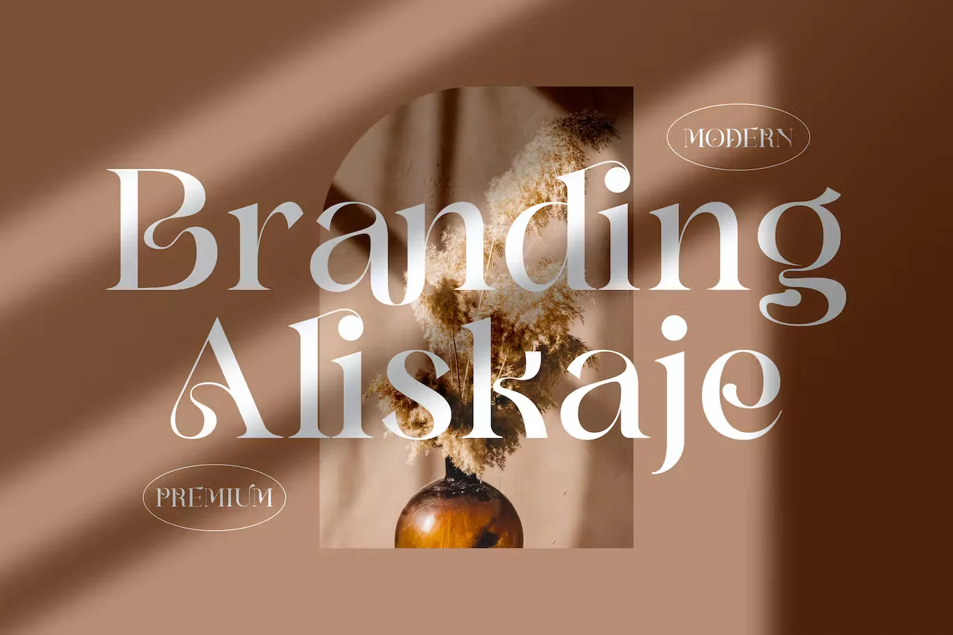 Branding Aliskaje Modern Serif Font