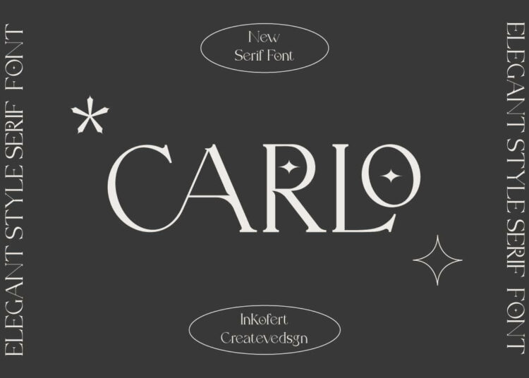 Carlo Serif Font Feature Image