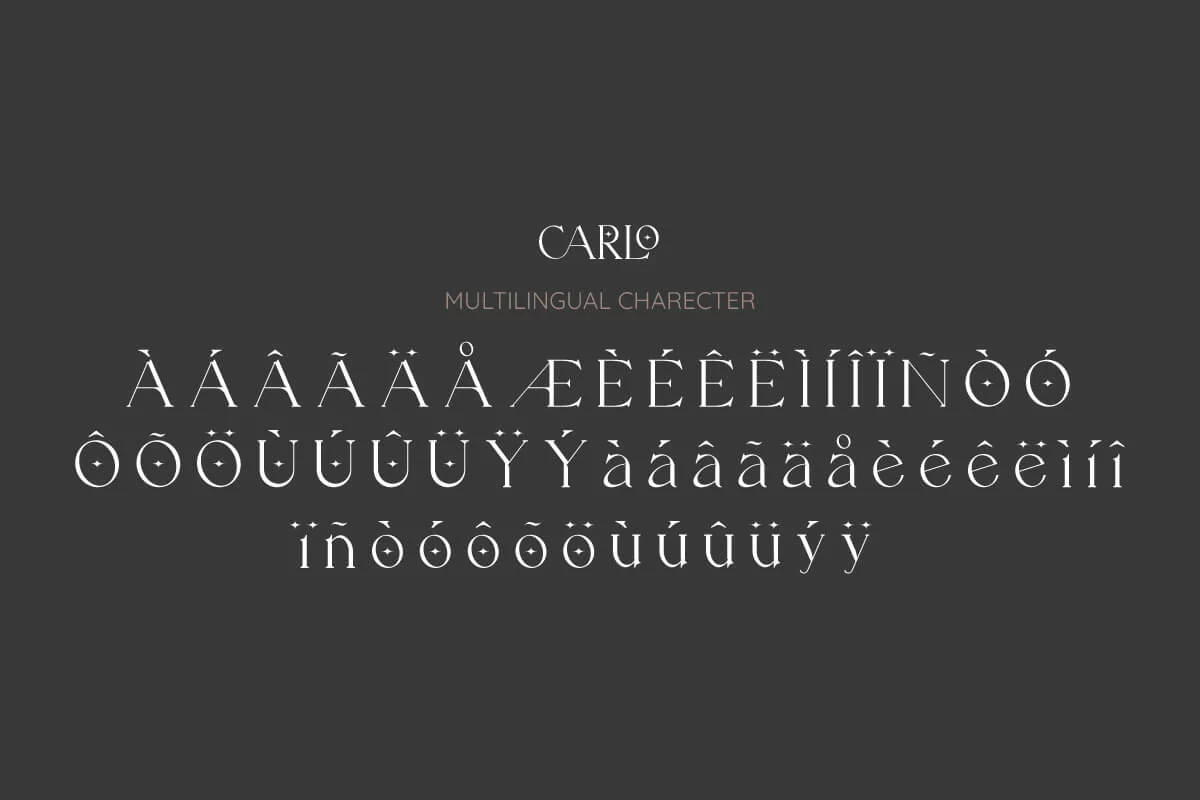 Carlo Serif Font Preview 5