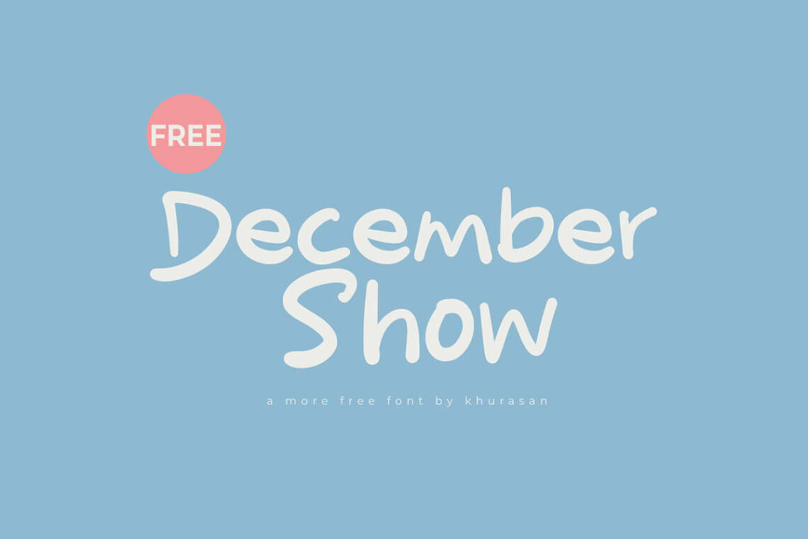 December Show Handwritten Font