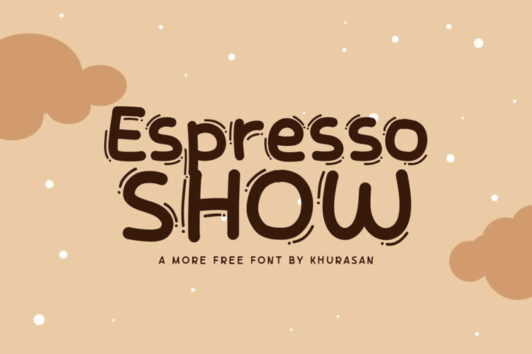 Espresso Show Display Font