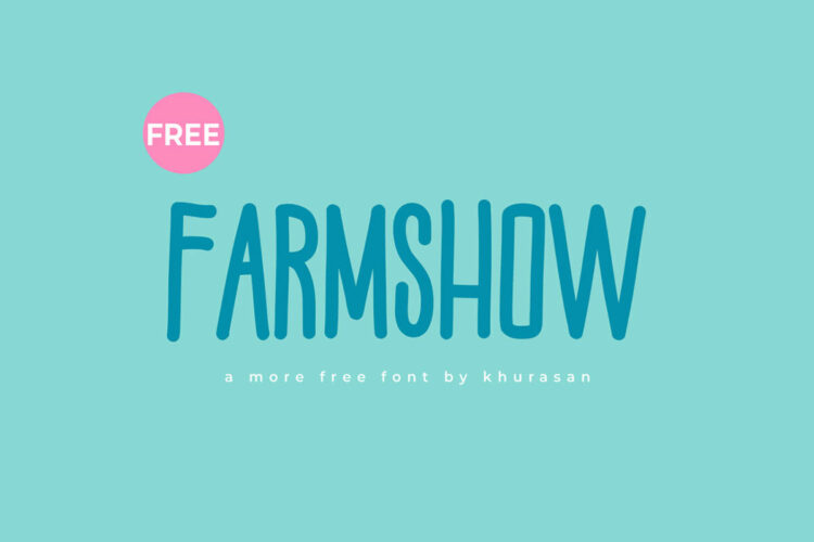 Farmshow Display Font