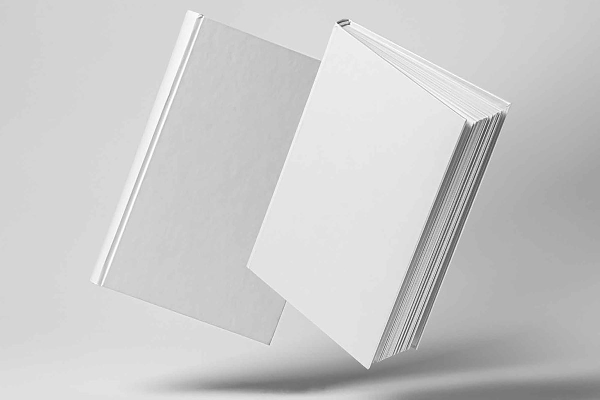 Hardcover Book Mockup PSD Preview Image