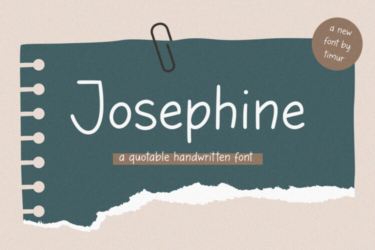 Josephine Handwritten Font Feature Image