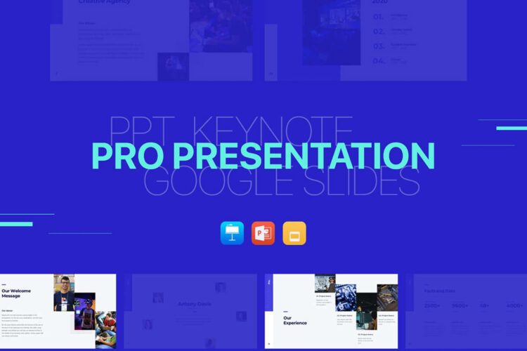 Pro Presentation Smooth Animated Template Feature Image