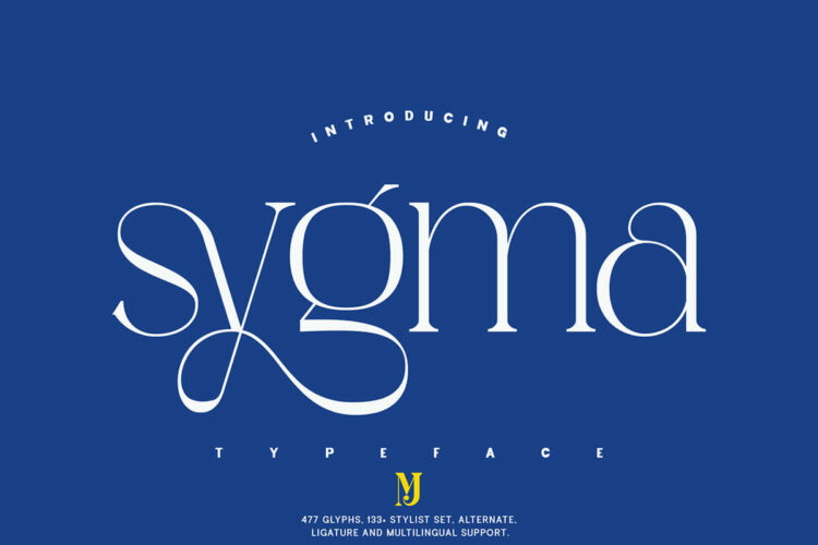 Sygma Serif Font Feature Image