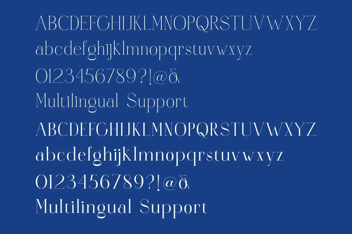 Sygma Serif Font Preview 3