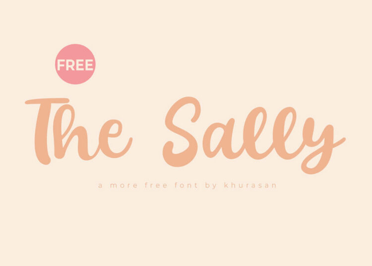 The Sally Script Font