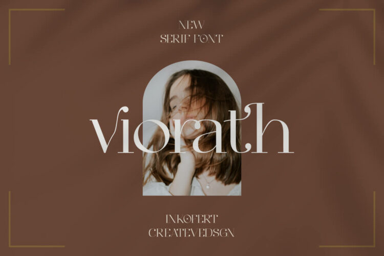 Viorath Modern Serif Font Feature Image