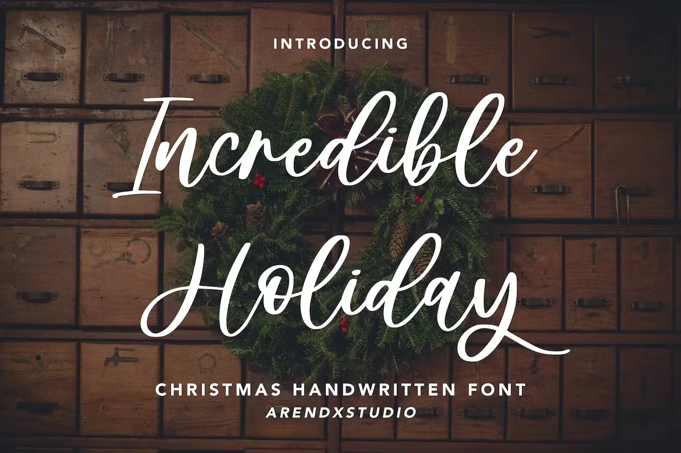 Incredible Holiday - Christmas Handwritten Font