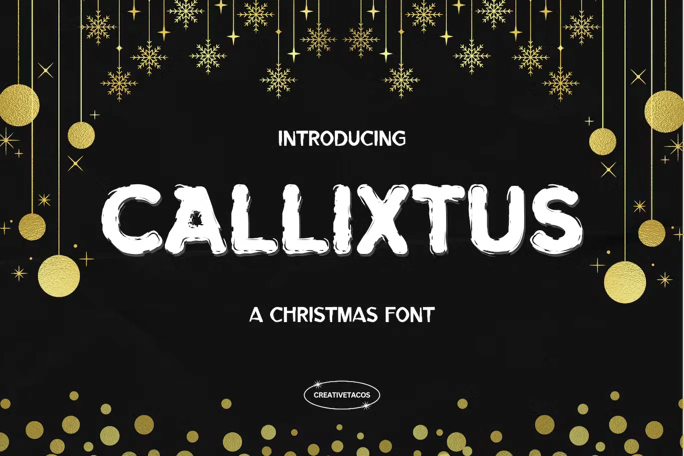 Callixtus Christmas Font