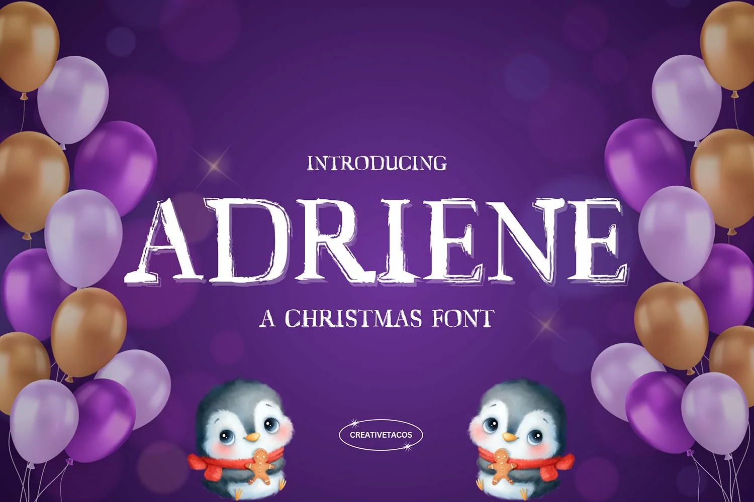 Adriene Christmas Font