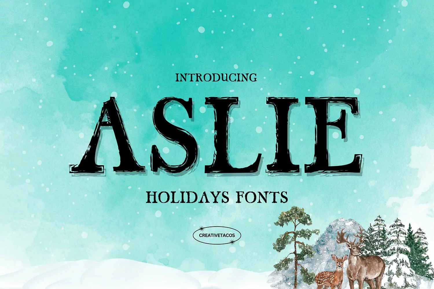 Aslie Holidays Font