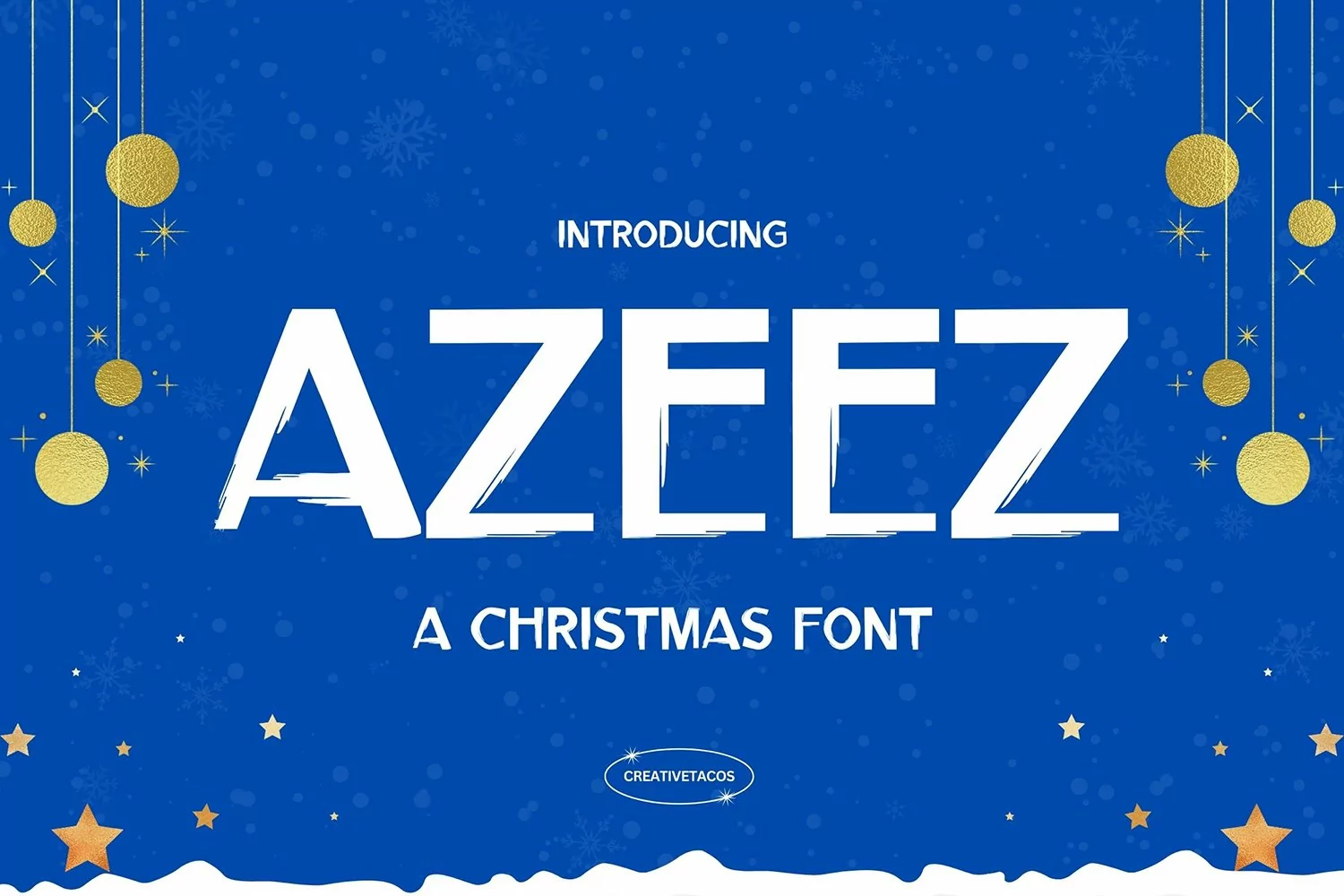 Azeez Christmas Font