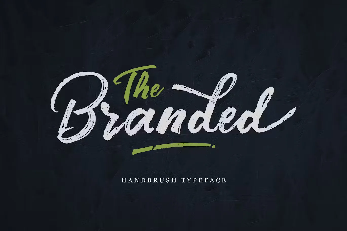 Branded Handbrush Font