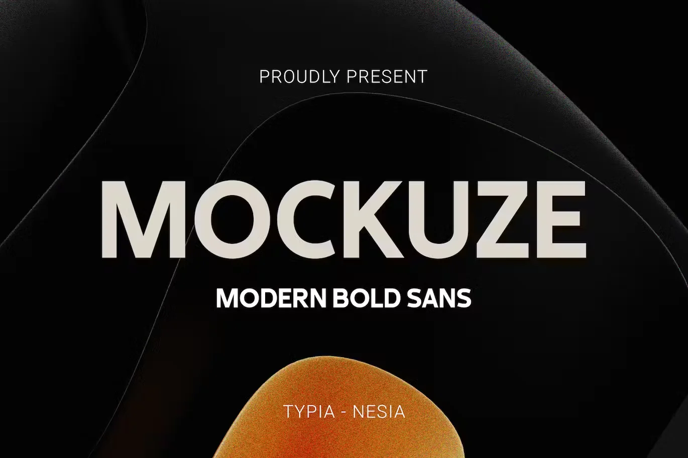 Mockuze - Modern Bold Sans - Logo Branding Font