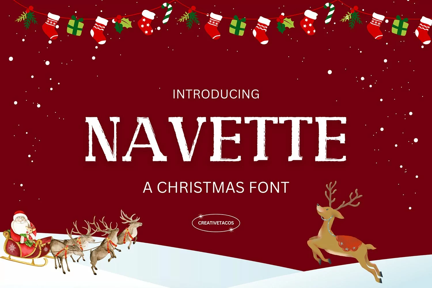 Navette Christmas Font
