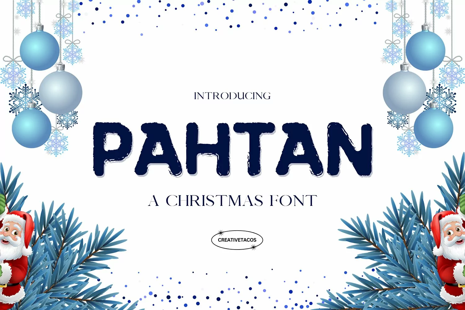 Pahtan Christmas Font