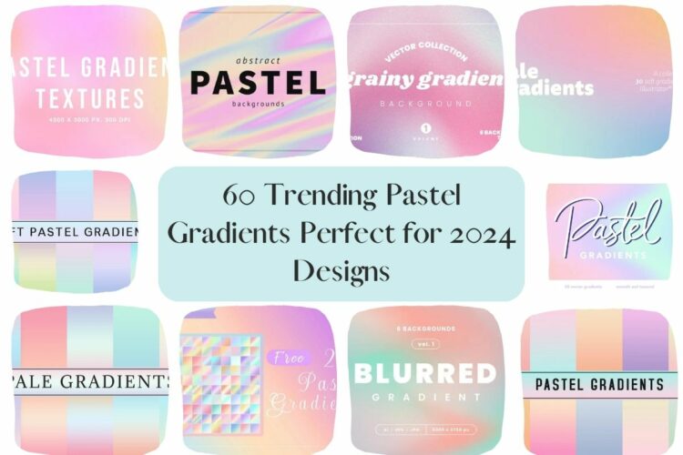 60 Trending Pastel Gradients Perfect for 2024 Designs