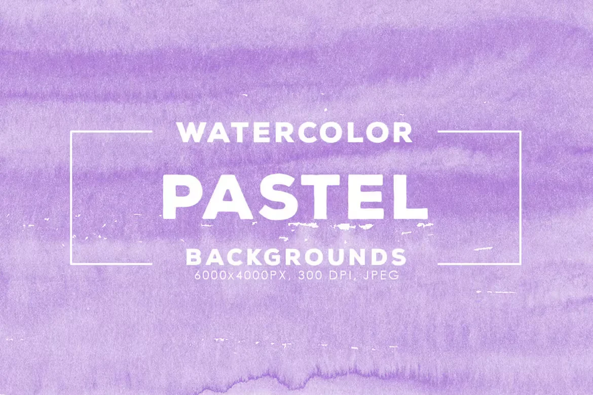 30 Pastel Watercolor Backgrounds