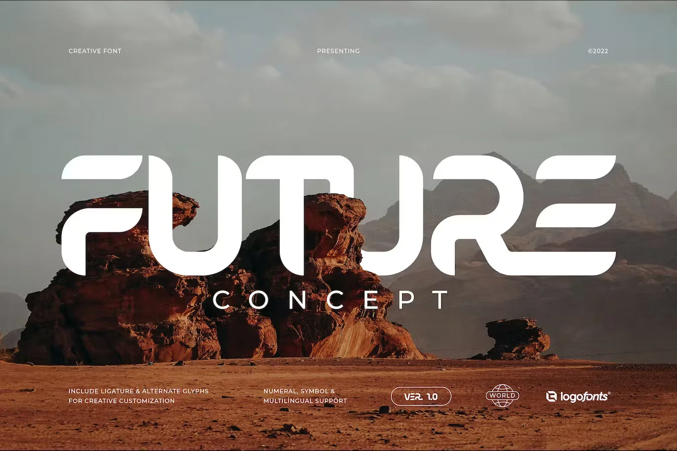 Future Concept - Modern Font