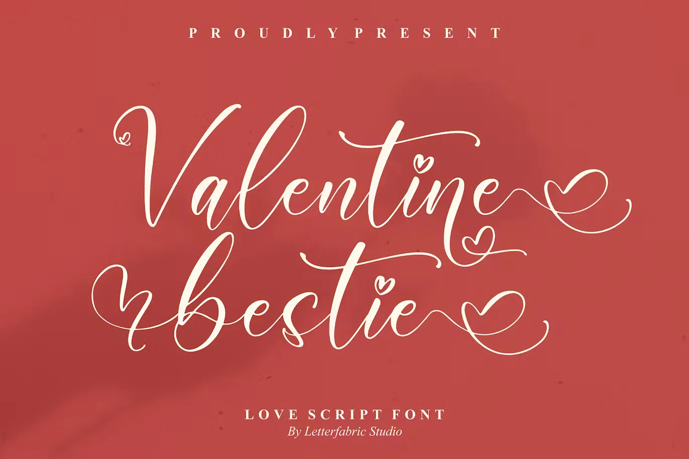 Valentine Bestie Love Script Font