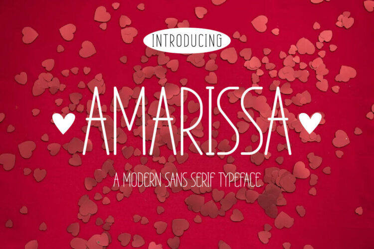 Amarissa Sans Serif Font Feature Image