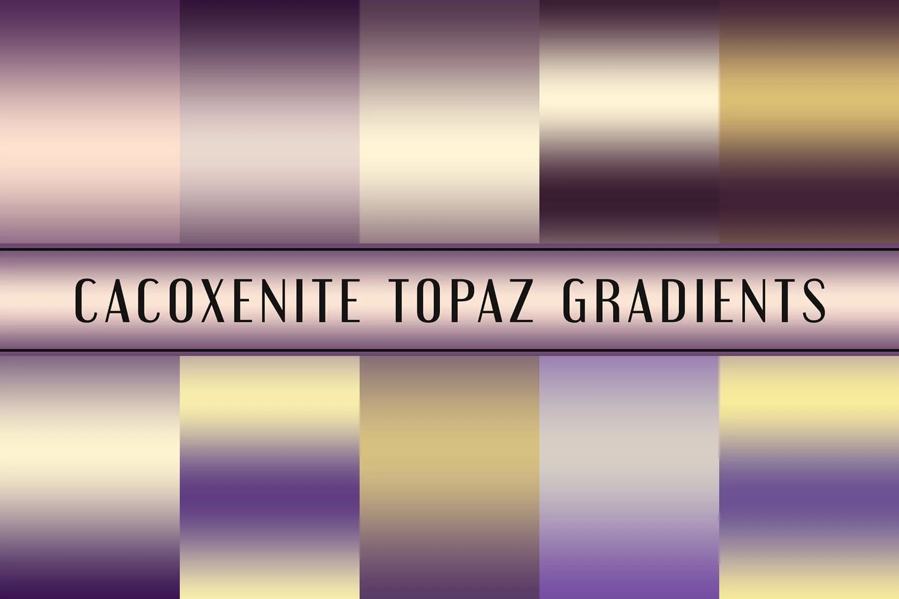 Cacoxenite Topaz Gradients