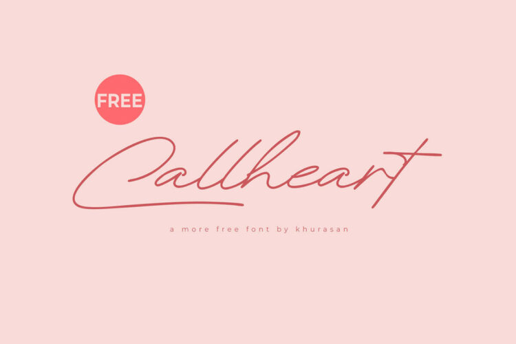 Callheart Script Font