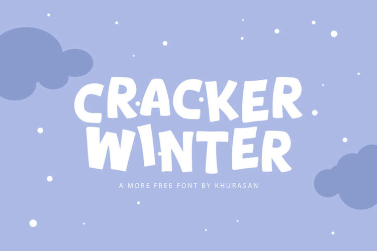 Cracker Winter Display Font