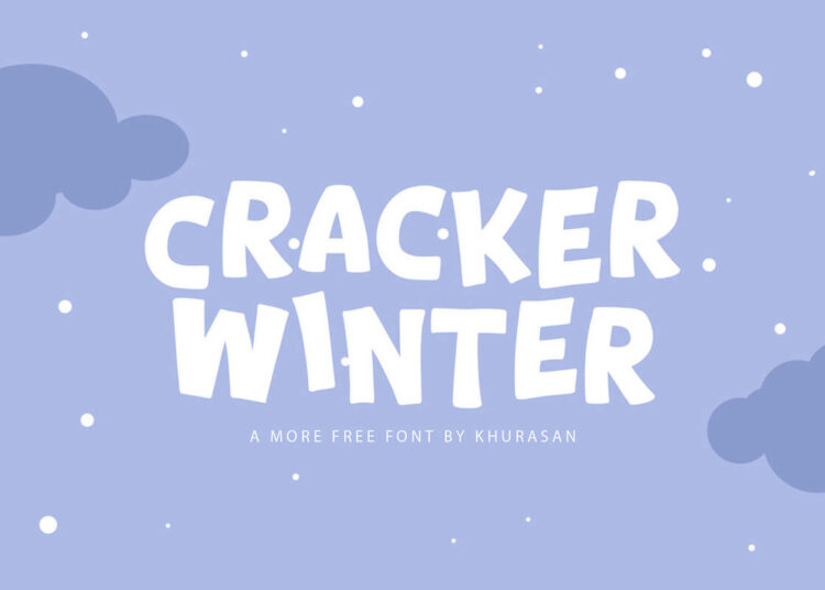 Cracker Winter Display Font