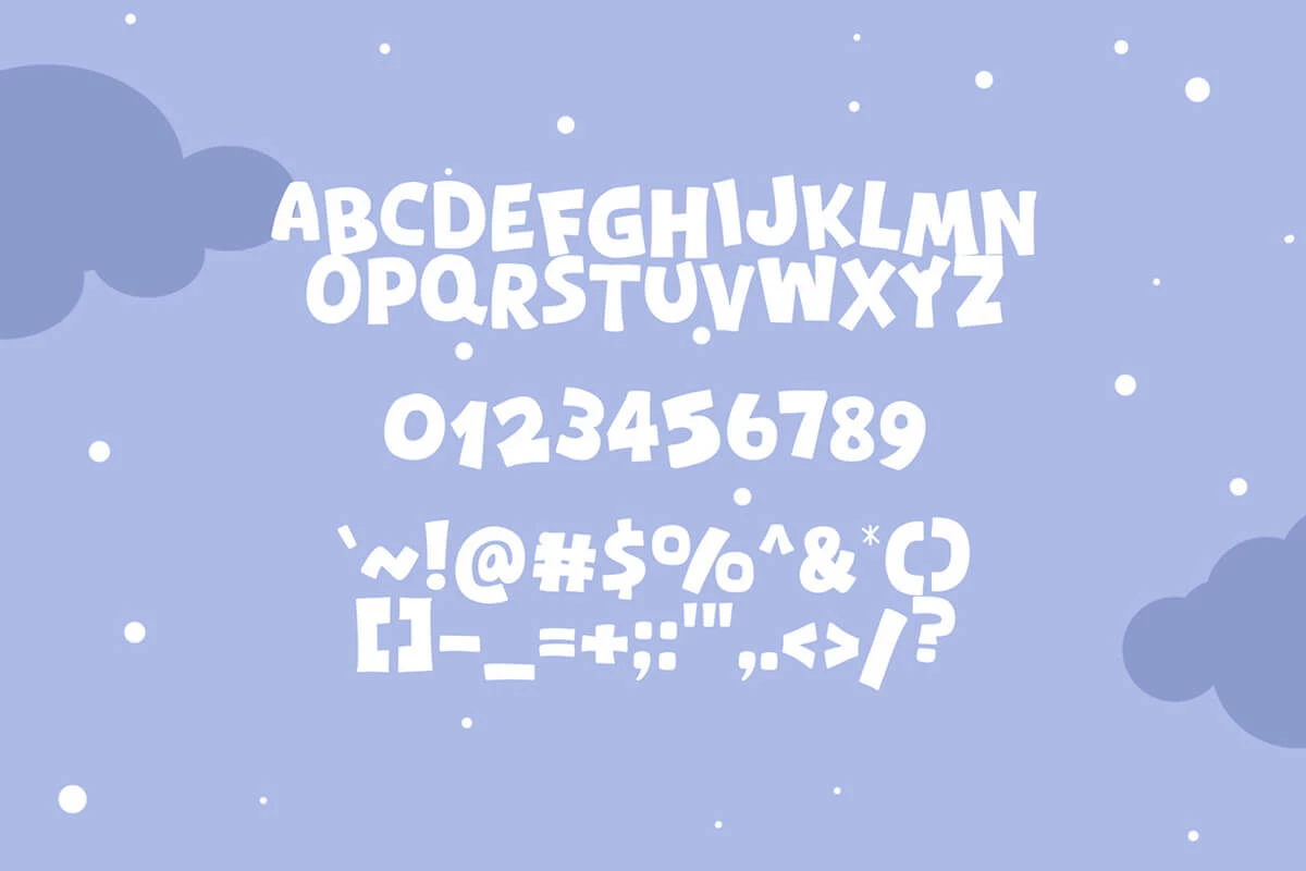 Cracker Winter Display Font Preview 3