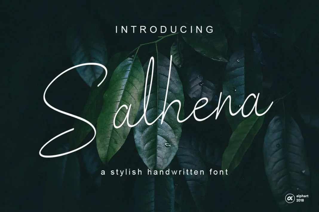 Salhena Handwritten Font