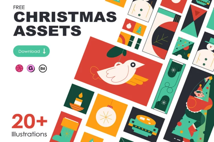 Vector Christmas Pattern Feature Image