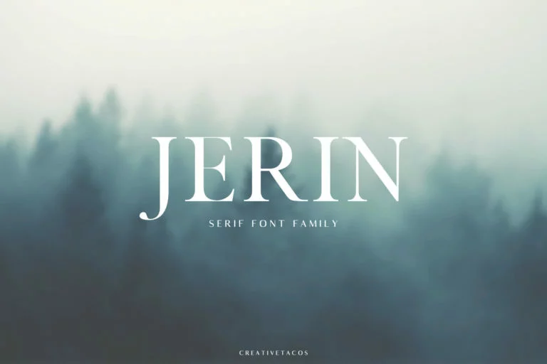 Jerin Serif Font Family