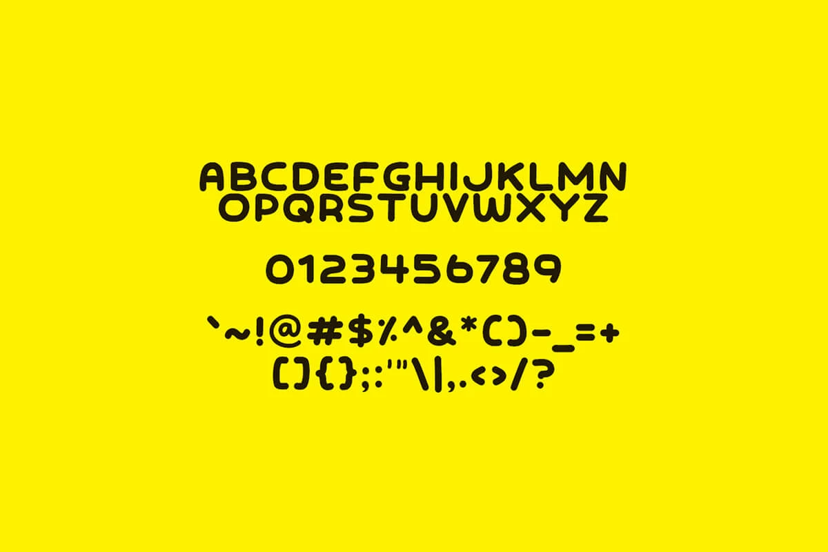 Nepoboy Display Font Preview 3