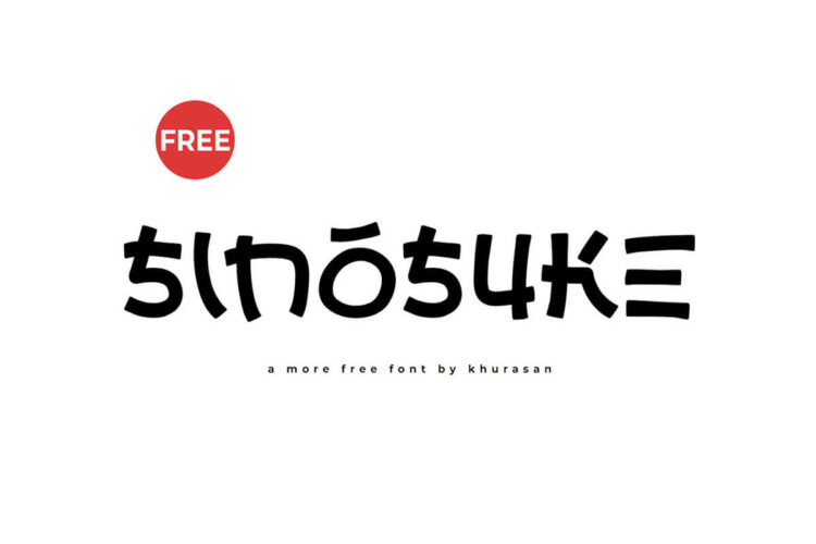 Sinosuke Display Font