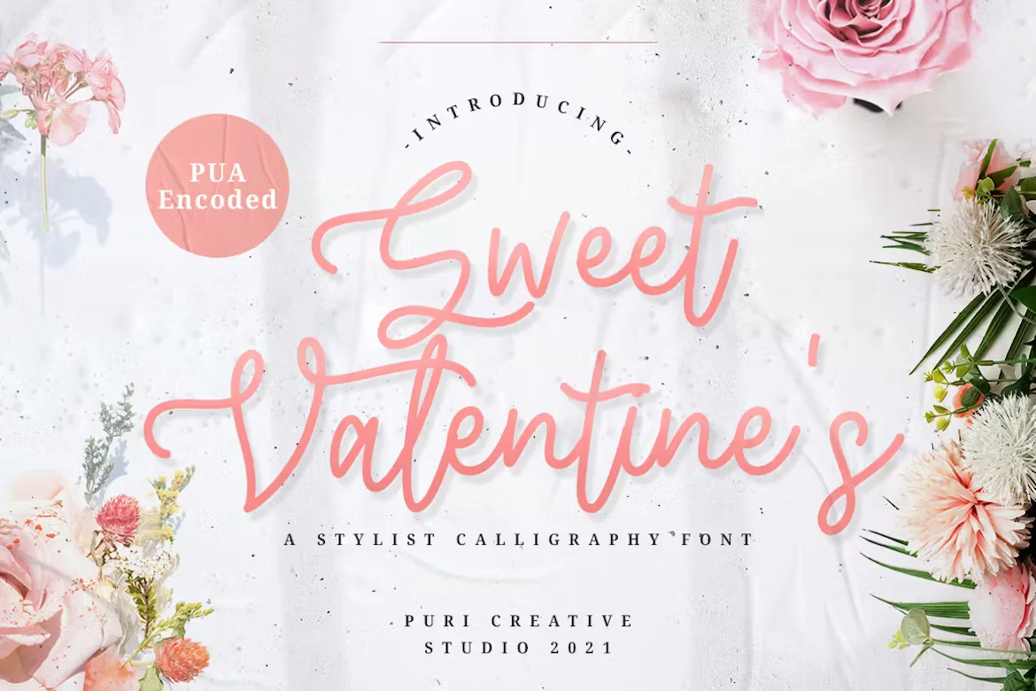 Sweet Valentine's - Stylish Calligraphy Font