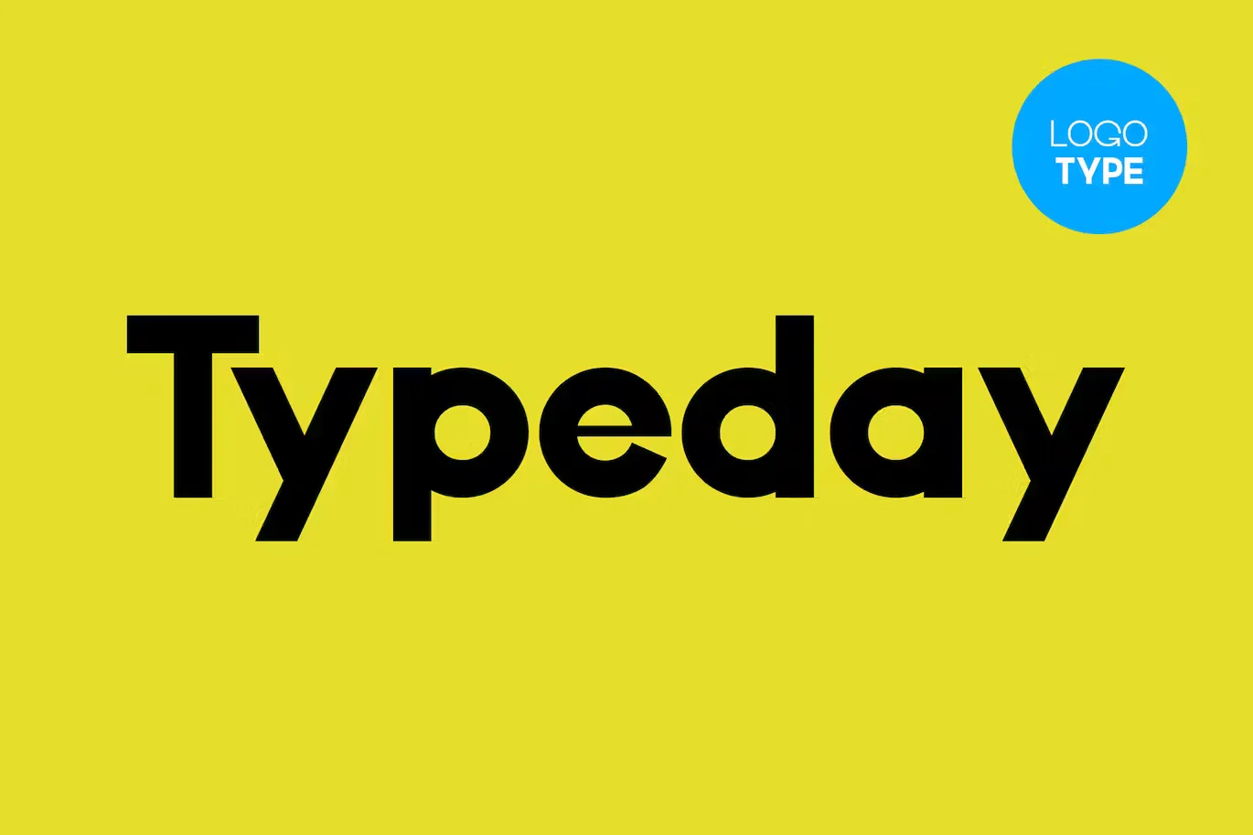 Typeday -Modern Logo Font Family