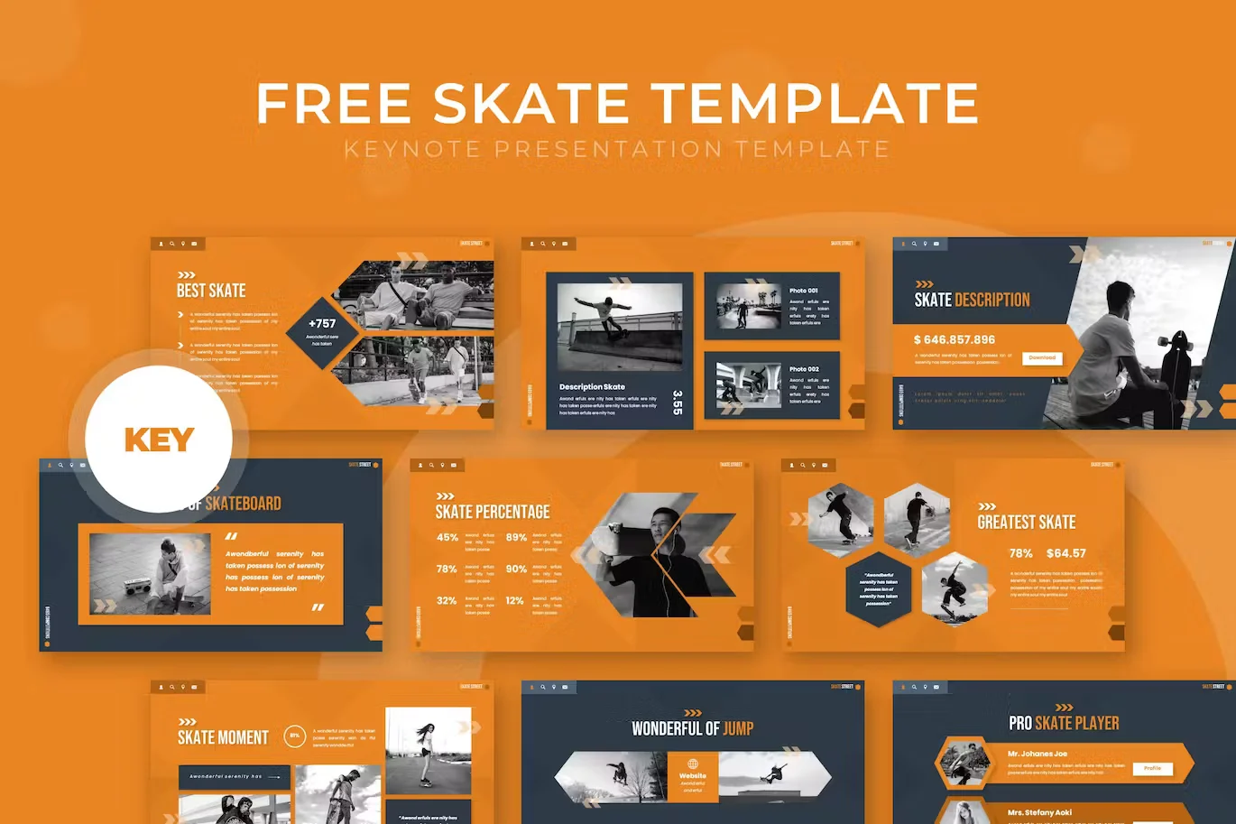 Free Skate - Keynote Template