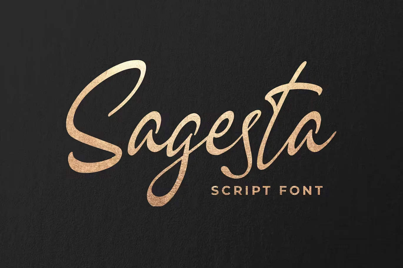 Sagesta - Luxury Script Font