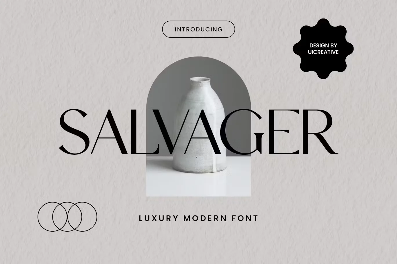 Salvager Luxury Serif Font