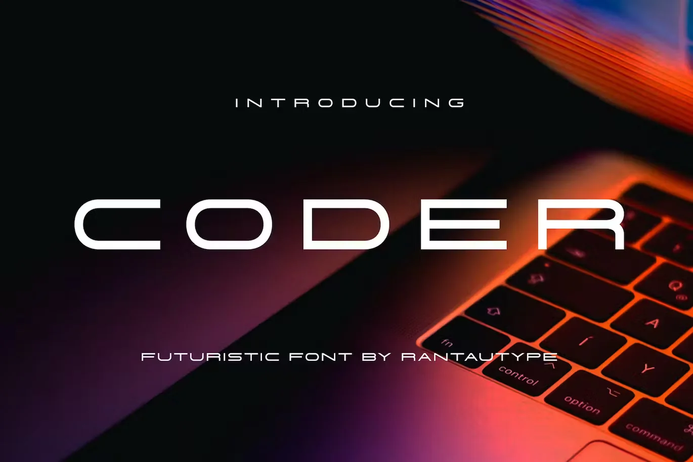 Coder Futuristic Font