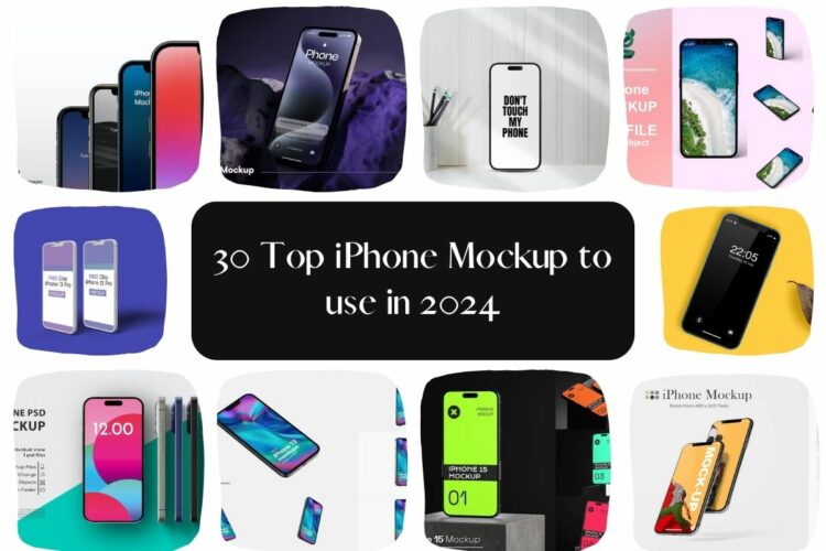 30 Top iPhone Mockup to use in 2024