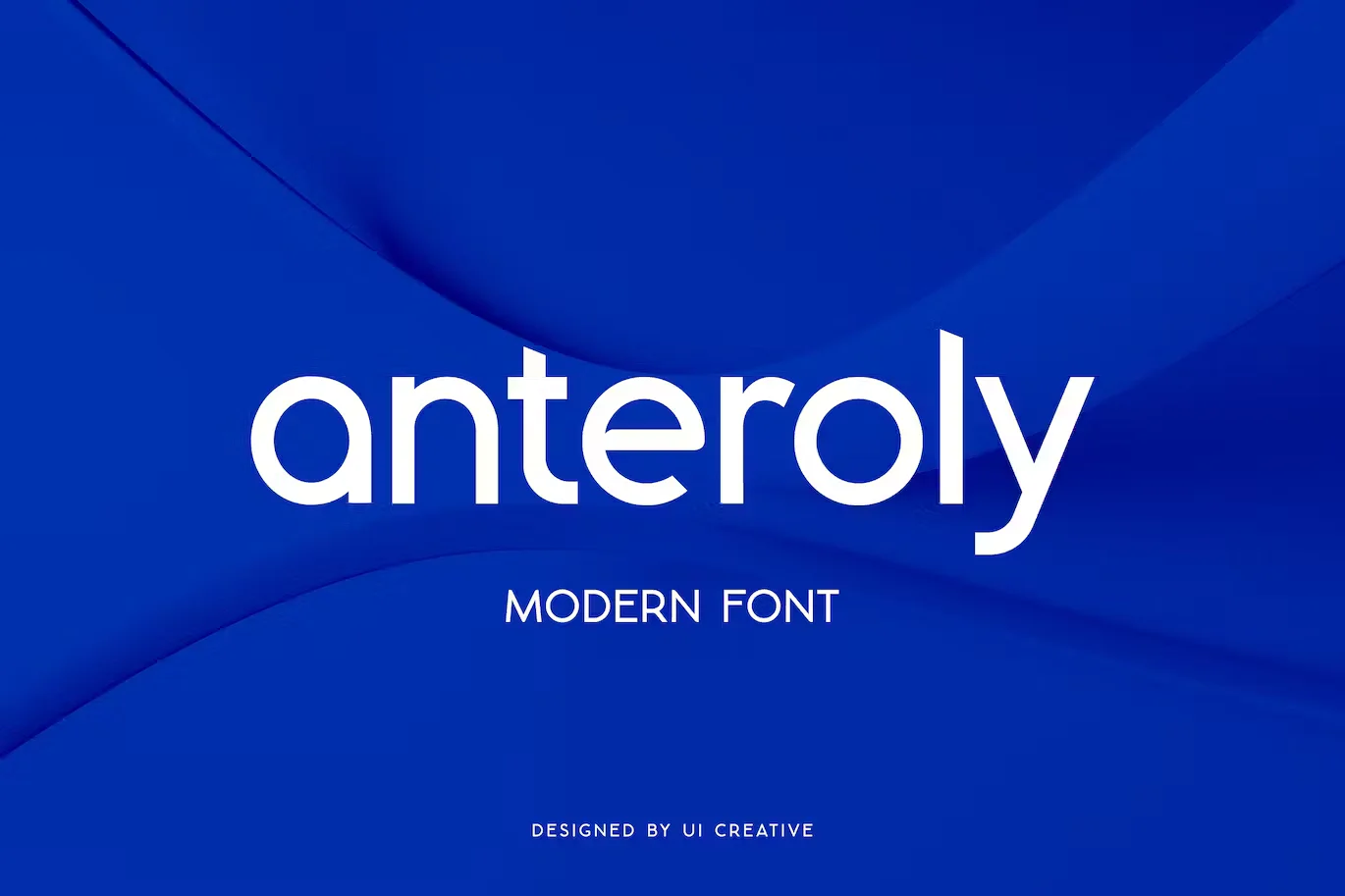 Anteroly Modern Sans Serif Font