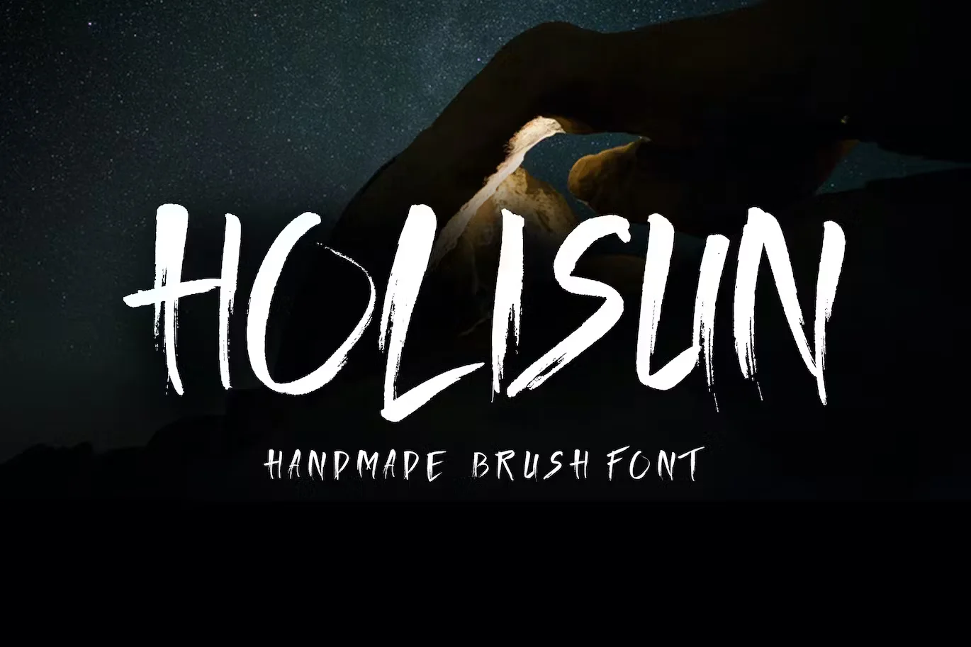 Holisun - Handmade BrushFont