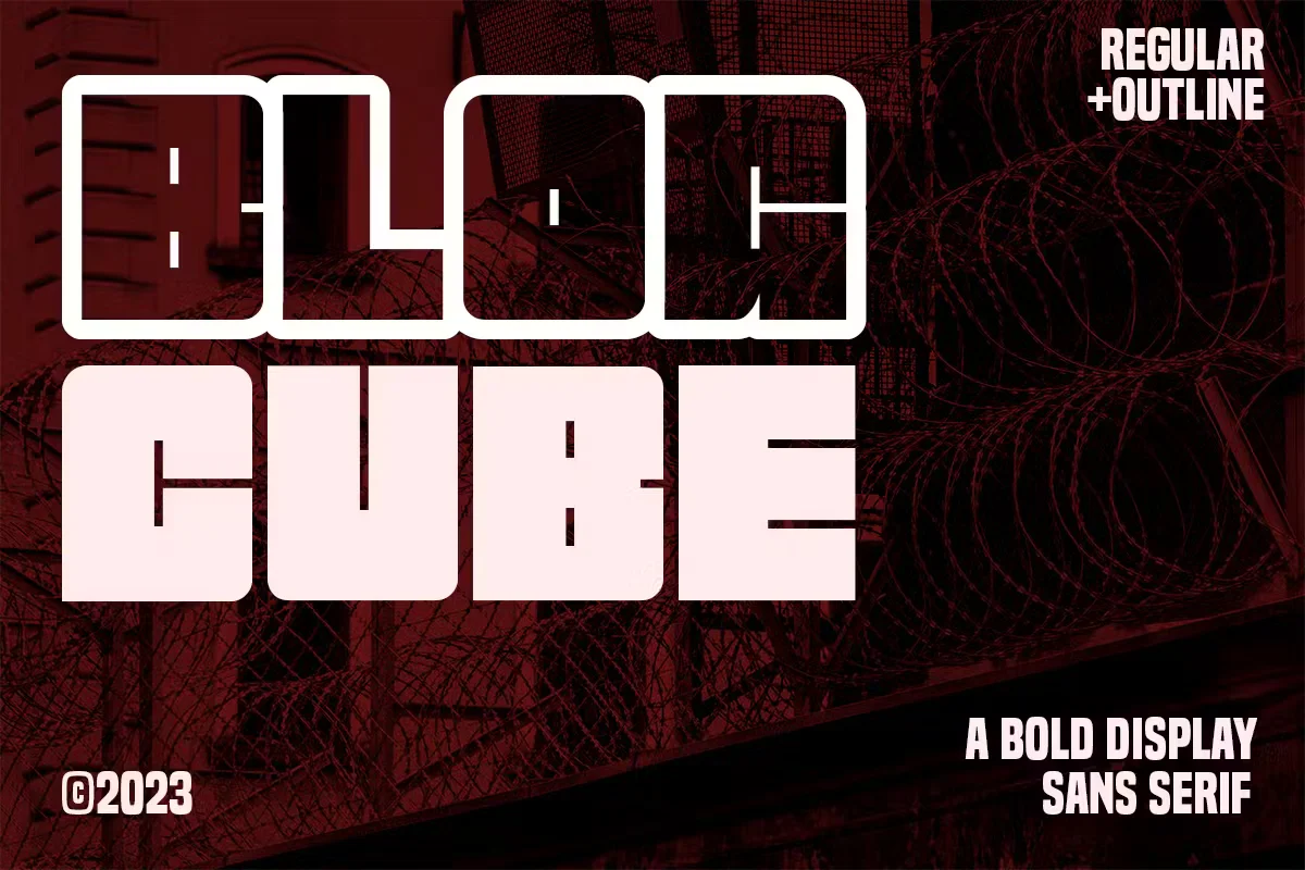 Blog Cube - Modern Bold Logo