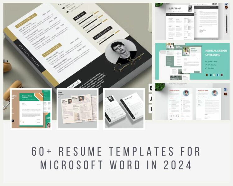 60+ Resume Templates for Microsoft Word in 2024