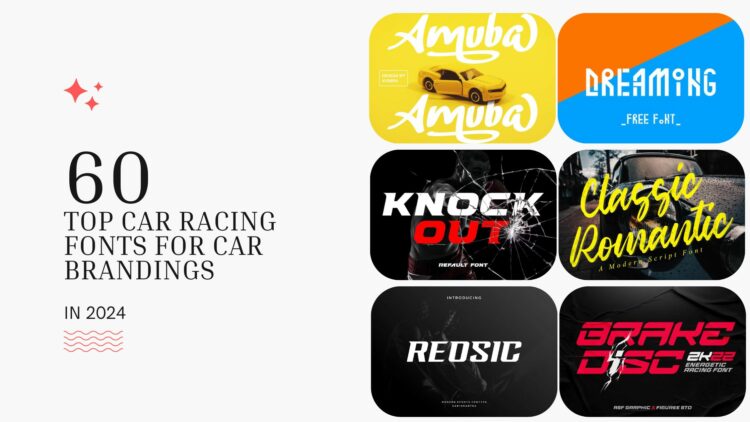 60 Top Car Racing Fonts For Car Brandings